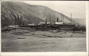 King Cove Alaska AK c1917 Real Photo Postcard #6 Industry