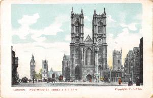 uk26994 westminster abbey and big ben london uk