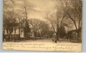 TUCK WESTBOROUGH MA Church c1910 Postcard