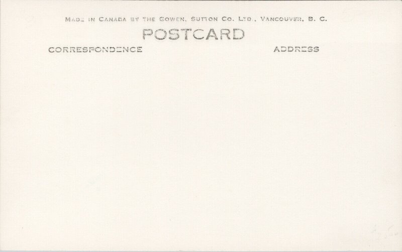 Steamer 'Casca' Yukon River Boat Unused Gowen Sutton RPPC Postcard G95