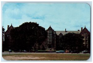 c1960's Ball Memorial Hospital Ball State College Muncie IN Unposted Postcard