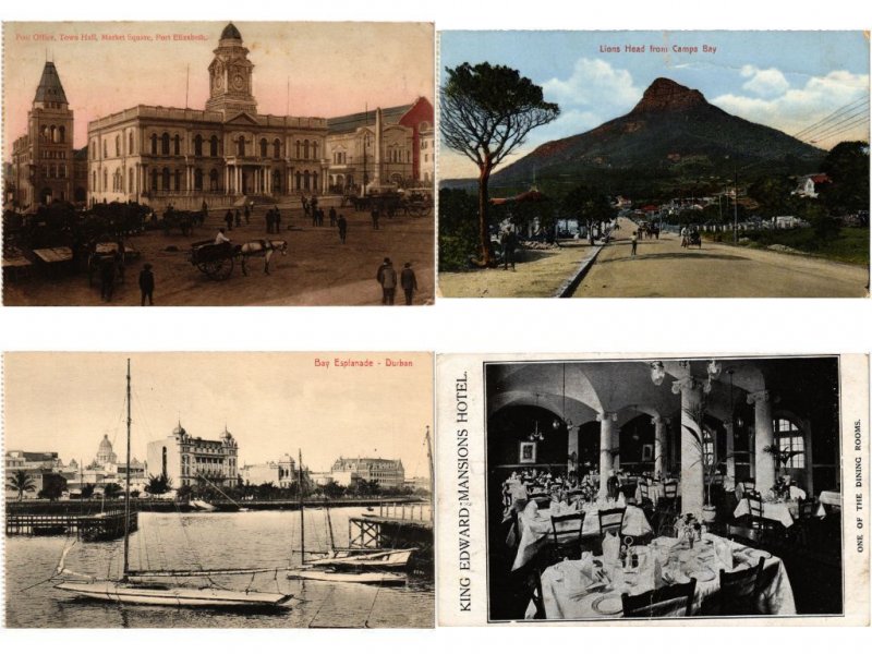 SOUTH AFRICA 34 Vintage Postcards Mostly pre-1950 (L5011)