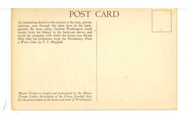 VA - Mount Vernon. Martha Washington's Sitting Room