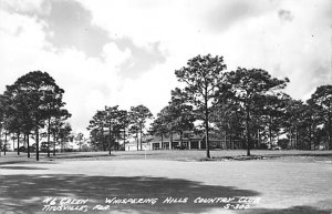 Whispering Hills Country Club real photo - Titusville, Florida FL  