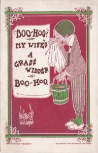 Humour Boo-Hoo My Wife's A Grass Widder