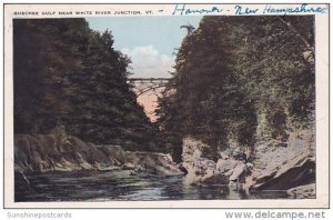 Quechee Gulf Near White River Junction Vermont 1924