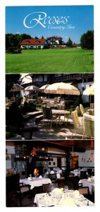 Reeses Country Inn Niagara Falls Ontario,Patio, Restaurant Advertising Postcard