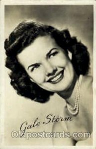 Gale Storm Actress / Actor Unused 