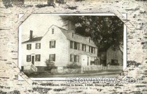 Oldest House in Town - Georgetown, Massachusetts MA  