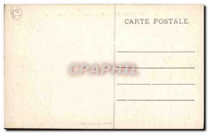 Old Postcard Avallon Panorama view of Old Pave