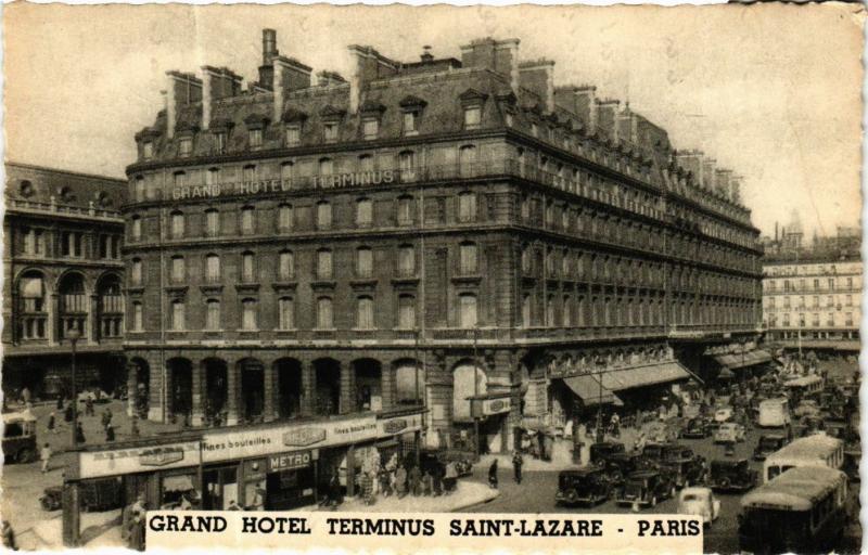 CPA AK PARIS 8e Grand Hotel TERMINUS Saint-Lazare (574330)