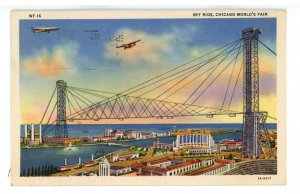 IL - Chicago. 1933-34 World's Fair. Sky Ride