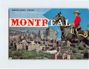 Postcard Greetings From Montreal, Canada