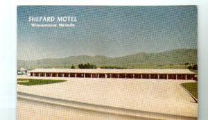 Shepard Motel Roadside America Winnemucca Nevada postcard