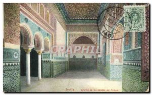 Old Postcard Sevilla Detalles of the Salones del Alcazar