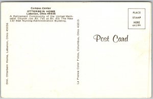 Campus Center, Otterbein Home, Lebanon, Ohio - Postcard 