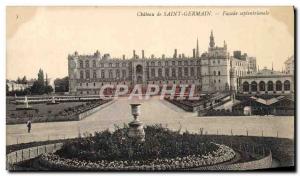 Postcard Old Saint Germain En Laye Chateau North Facade