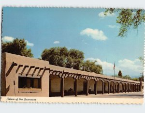 Postcard Palace of the Governors Santa Fe New Mexico USA