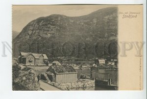 460230 NORWAY 1905 year Sondfjord Skei ved Jolstervand Hotel Skoi Vintage