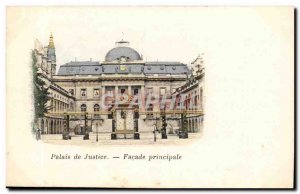 Paris - 1- Courthouse - Old Postcard