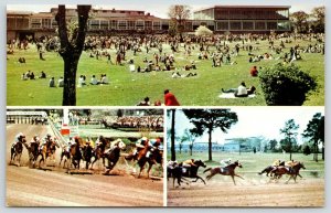 Hot Springs Arkansas~Horse Racing @ Oaklawn Jockey Club~Scores Relaxing~1960s
