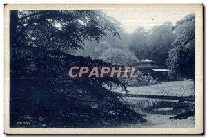 Old Postcard Parc de St Cloud Kiosk Trocadero