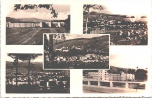 Czech Republic Vsetin Nová Čtvrť Vsetín Vintage RPPC 09.18