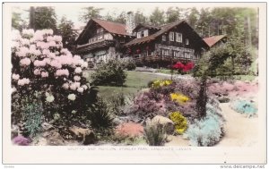Hand-Colored RP: Grotto & Pavilion, Stanley Park, Vancouver BC, Canada, 1920-30s