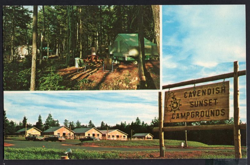 PEI Prince Edward Island CAVENDISH Sunset Campground Route 6 - Chrome