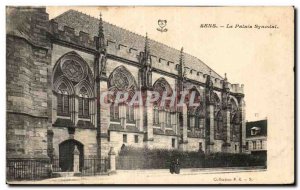 Old Postcard The Meaning Palais Synodal