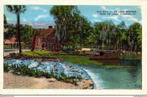 Florida De Leon Springs The Old Mill Near Deland