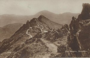 Wales Postcard - The Saddle, Snowdon    T10277