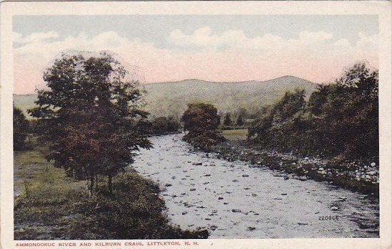 New Hampshire Littleton Ammonoosc River And Kilburn Craig