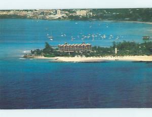 Unused Pre-1980 HILLTON HOTEL Bridgetown Barbados F6207@