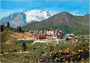 Postcard Modern Albergo Dolomiti Passo Falzarego