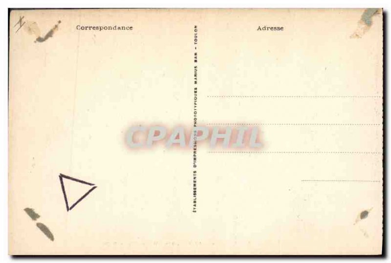 Postcard Old Saint Maximin Var Basilica Overview