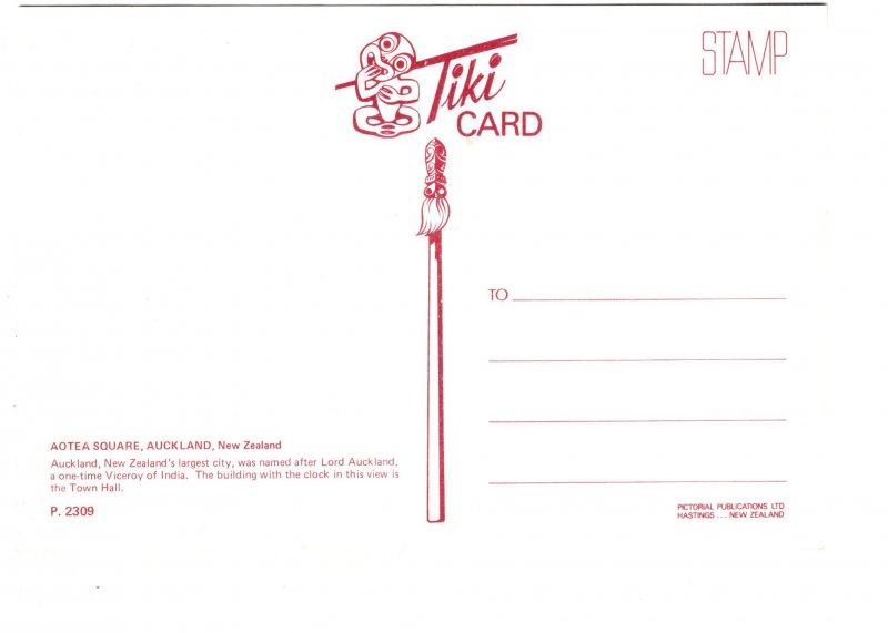 Aotea Square, Auckland, New Zealand,