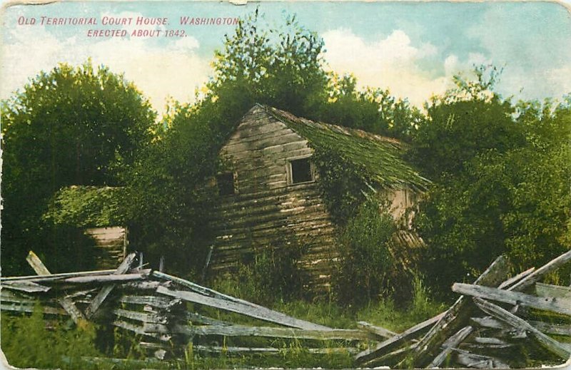 Washington, Old Territorial Court House, Exterior, Kropp 1077