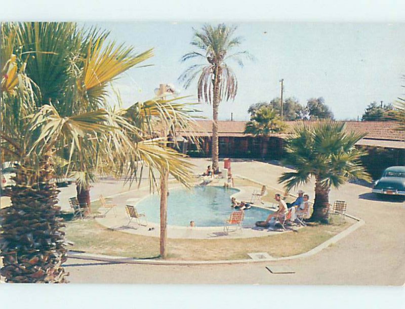 Pre-1980 LODGE MOTEL SCENE Gila Bend - Near Phoenix Arizona AZ AE0619