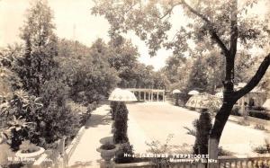 Monterrey Mexico Terpsicore Gardens Real Photo Antique Postcard K66247