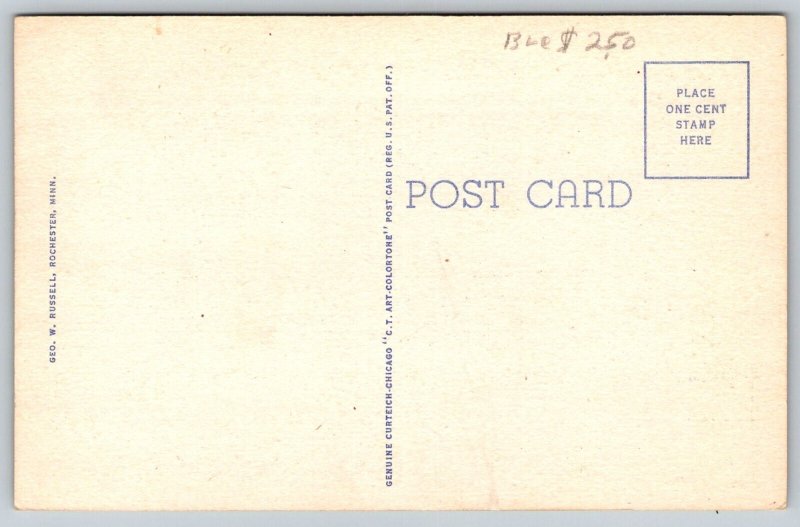 Rochester  Minnesota  Kahler Hospital   Postcard