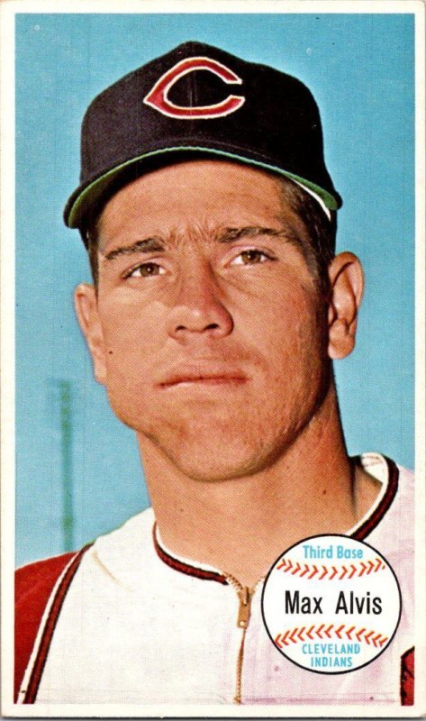 1964 Topps Baseball Card Max Alvis Cleveland Indians Sk0585a