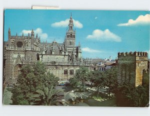 Postcard The Cathedral, Seville, Spain