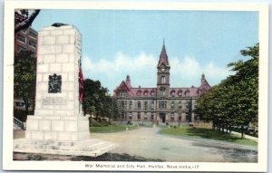 M-51265 War Memorial & City Hall Halifax Nova Scotia Canada