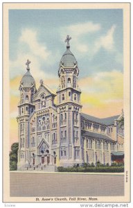 FALL RIVER, Massachusetts, 1930-1940's; St. Anne's Church