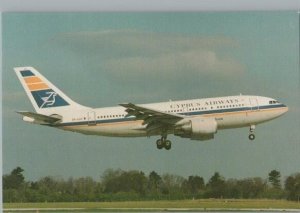 Vintage Cyprus Airways Airbus A310 Aircraft Postcard