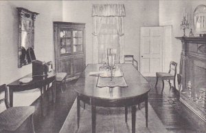 Virginia Charlottesville Dining Room Showing Original Banquet Table Of James ...