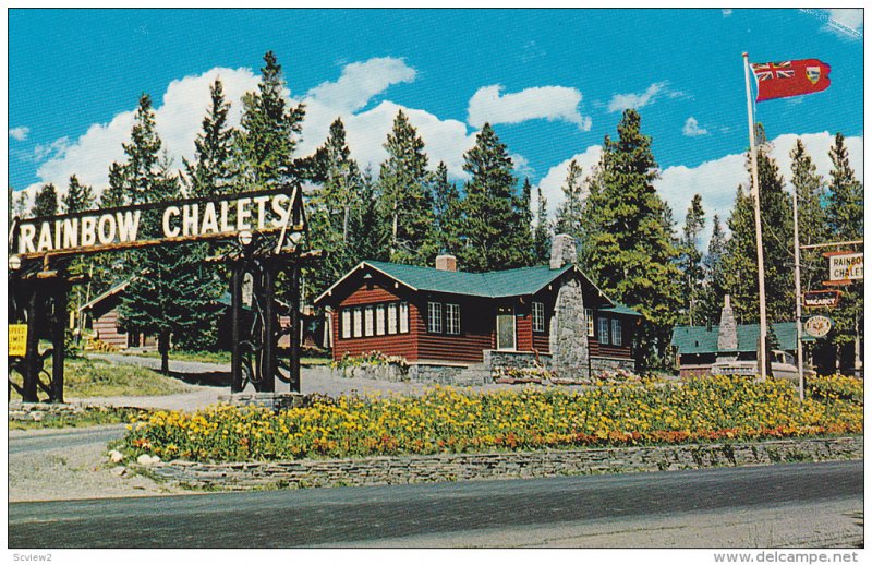 Rainbow Chalets , BANFF , Alberta , Canada , 50-60s