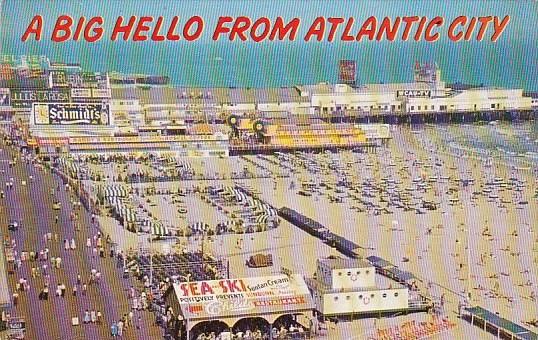 A Big Hello From Atlantic City New Jersey 1974