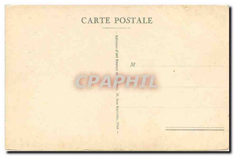 Old postcard Monaco Sainte Devote Church